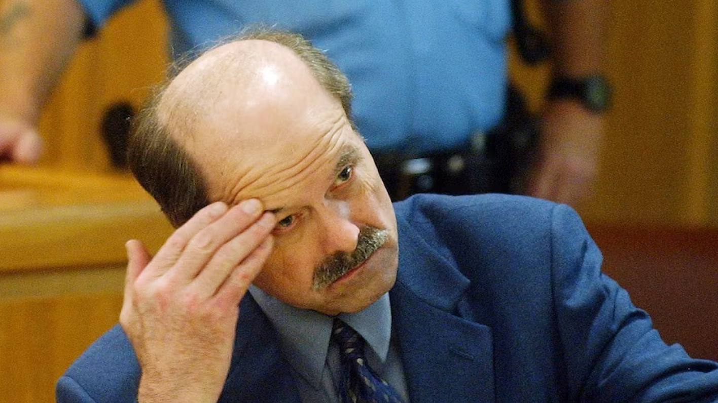 Dennis Rader in court after his apprehension in 2005