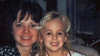 Jonbenet and her mother Patsy on Christmas 1996.