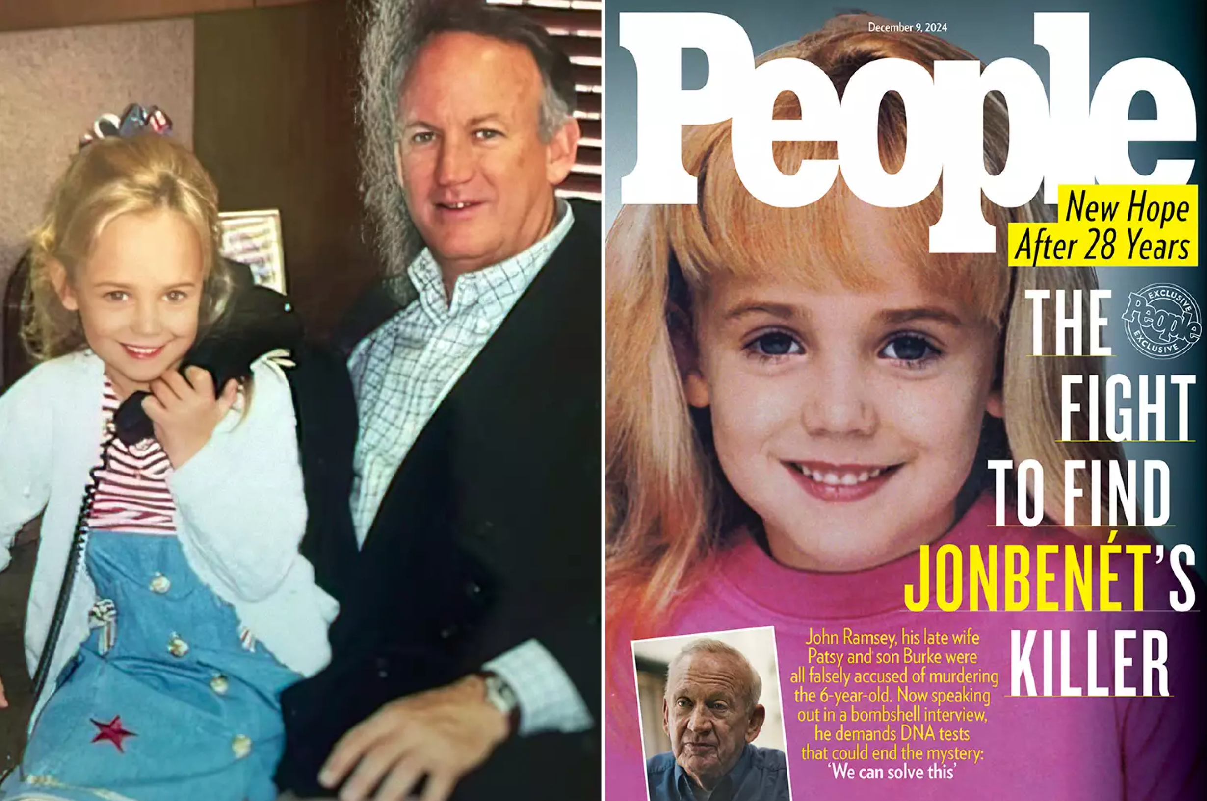 JonBenét Ramsey's father calls 'new evidence' in case 'encouraging