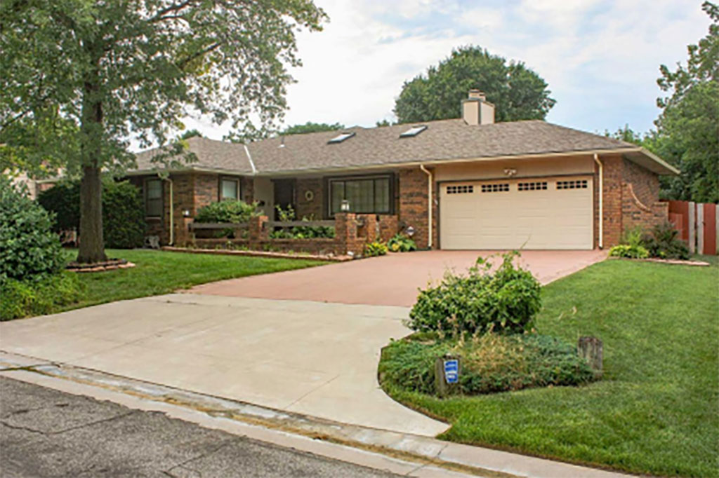 Home of the Fagers in 1987, where this triple family homicide took place