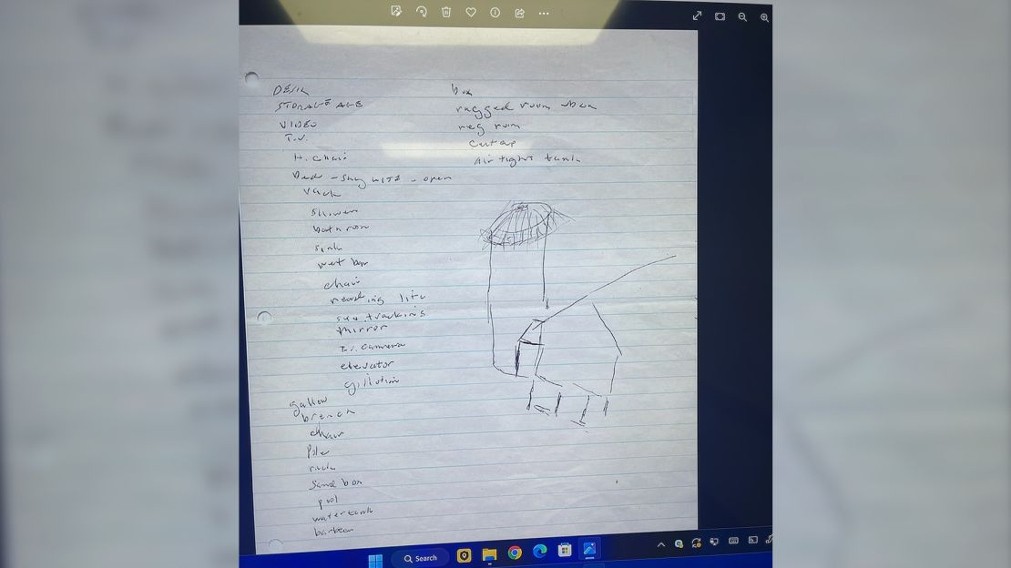 three victim related drawings